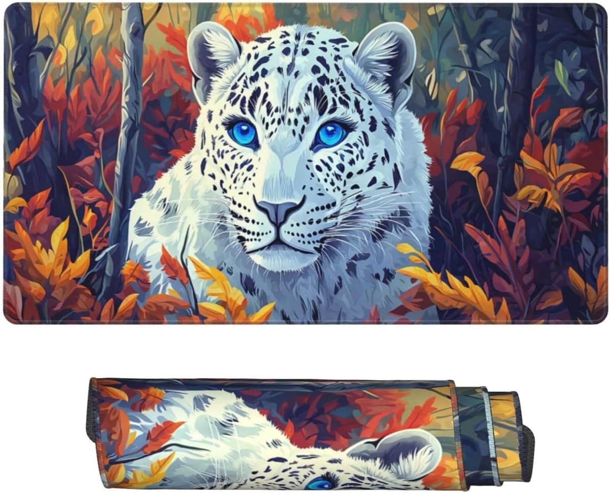 Grote Muismat - Bureaumat XXL - Gaming en Werk - Antislip Rubber - 120x60 cm - Meerkleurig