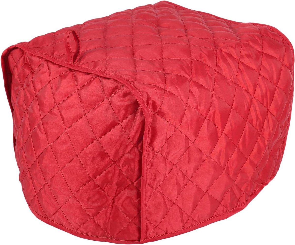 Toasterhoes Vier Slots - Apparaat Beschermhoes - Keuken Apparaat - Wasbaar Gemakkelijk - 32.5 x 28 cm - Rood