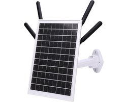 Zonne-energie Router - 4G LTE Modem - Buiten Internet - IP66 Waterdicht - 150m Bereik - Zwart