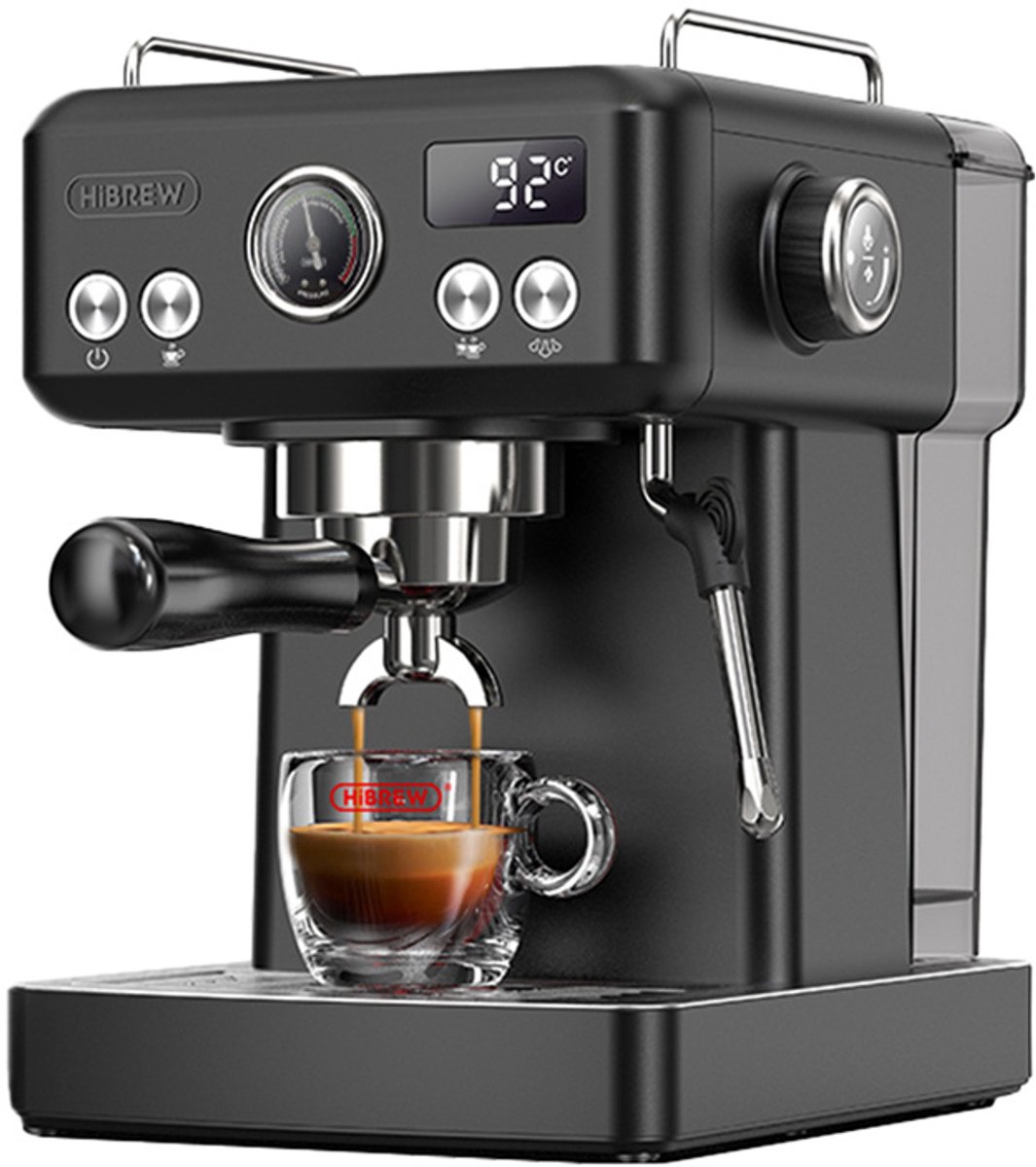 HiBREW H10A Half automatisch Espressomachine 1,8 l