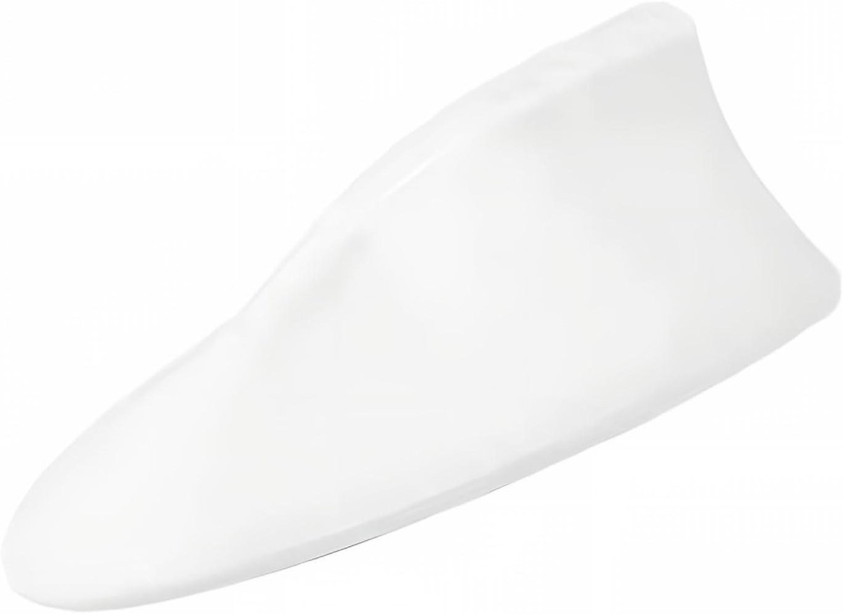 Dakantenne Cover - Auto Antenne - Radio Signaal - Aerodynamisch Design - 17.5 cm Lengte - Wit