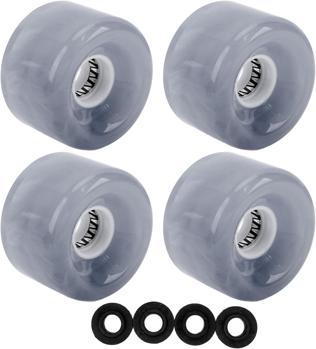 Skateboard Wielen Longboard Wielen Cruisen en Bergafwaarts 78A Hardheid PU 52 mm x 32 mm