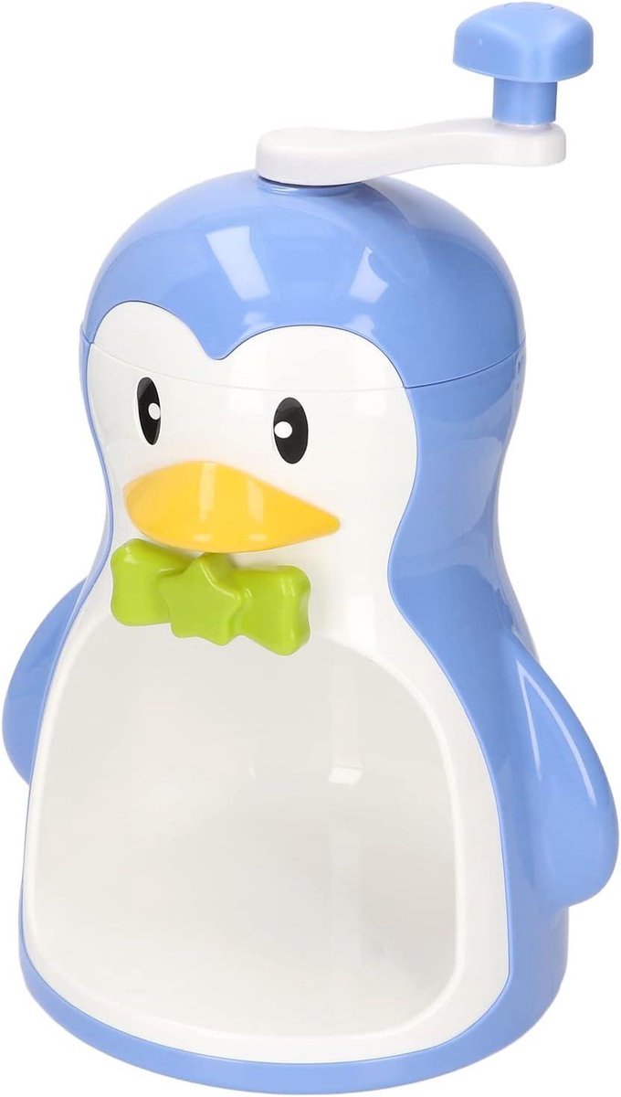Hand Crank Ice Crusher, Blue Shaved Ice Machine Food Grade voor Keuken