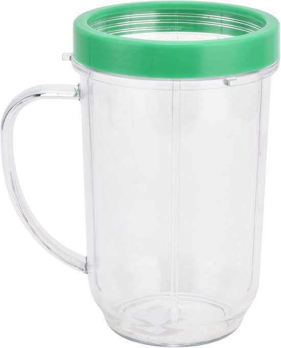 Blenderbeker Vervanging - Reservebeker Mixer - Sap Maken - Voedselveilig PP Materiaal - 16Oz - Groen — afbeelding 3