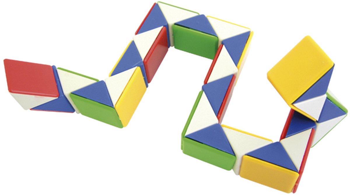 Eduplay puzzel speelgoed slang - kleurrijke vormenpuzzel voor kinderen.