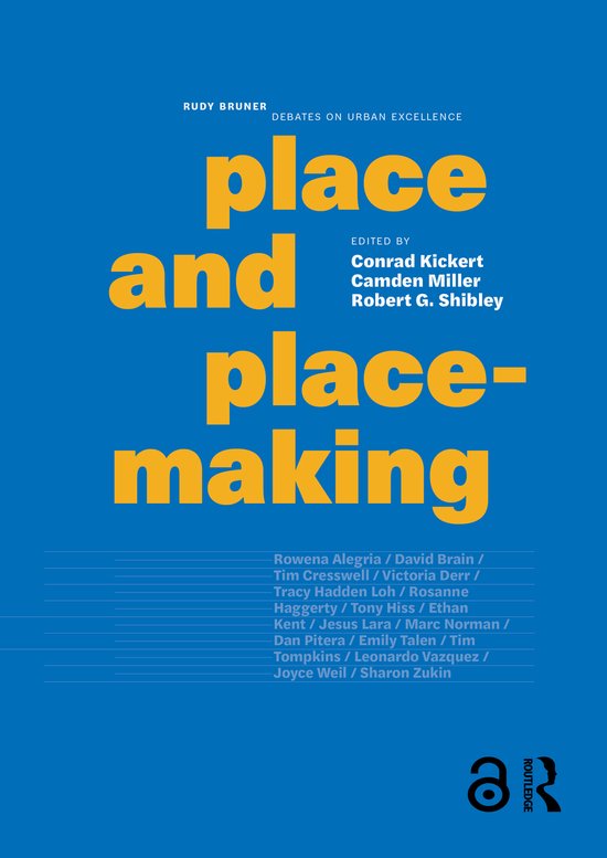 Debates on Urban Excellence- Place and Placemaking - cover
