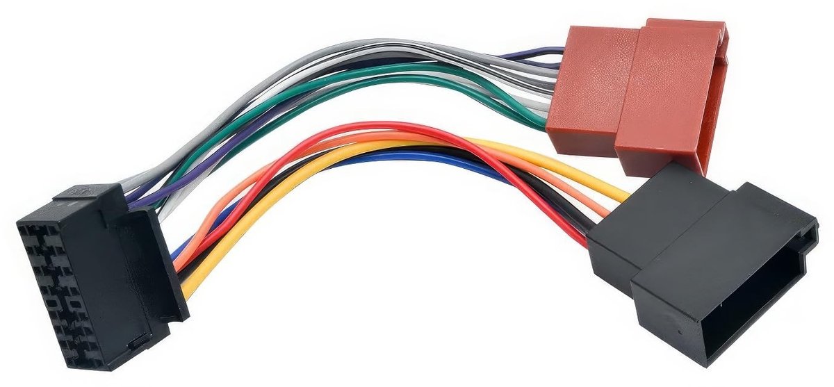 SPHProducts - kabeladapter - 16-pins autostereo - Plug-and-play - 24 mm x 11 mm - geschikt voor Pioneer - eenvoudig te installeren - ideaal voor moder