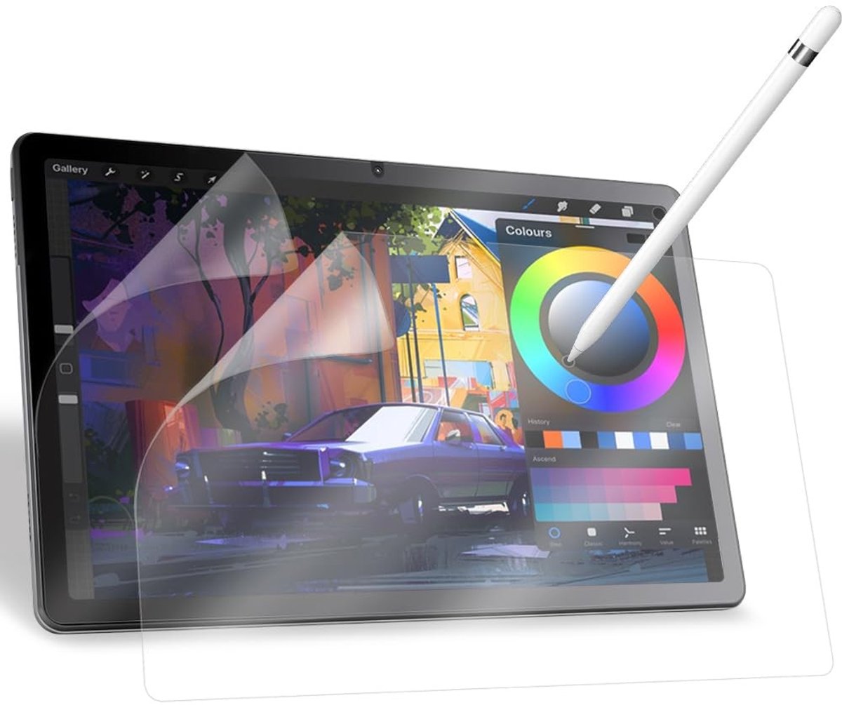 Allecto - Papieren beschermfolie - Lenovo Tab M10 - Matte papierfolie - 10,1 inch - Displayfolie voor notities - Geschikt voor Lenovo Tab M10 - Tra..