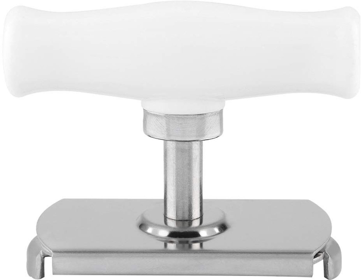 Allecto - Strap Jar Opener - Blikopener - Handmatig gebruik - Wit - Dekselopener - Ideaal voor glazen potten - Geschikt voor keukenaccessoires ...