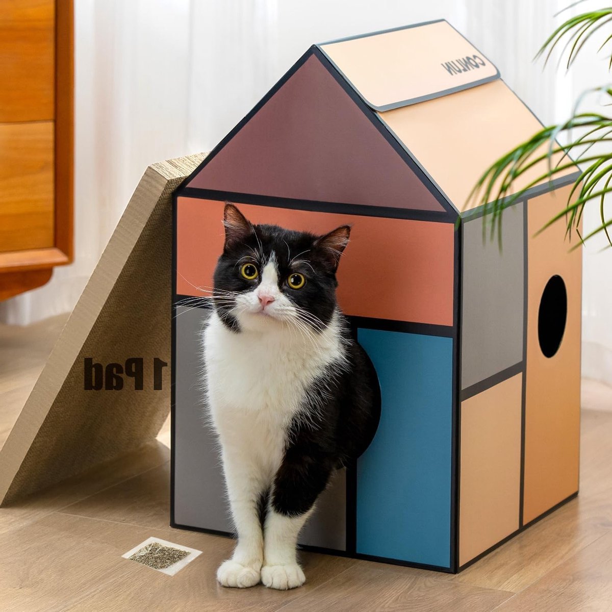 Comfortabel kattenhuis voor binnen en buiten | Warm en veilig kattenverblijf | Perfect voor jouw kat