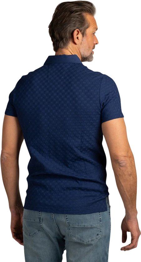 New Zealand poloshirt korte mouw donkerblauw