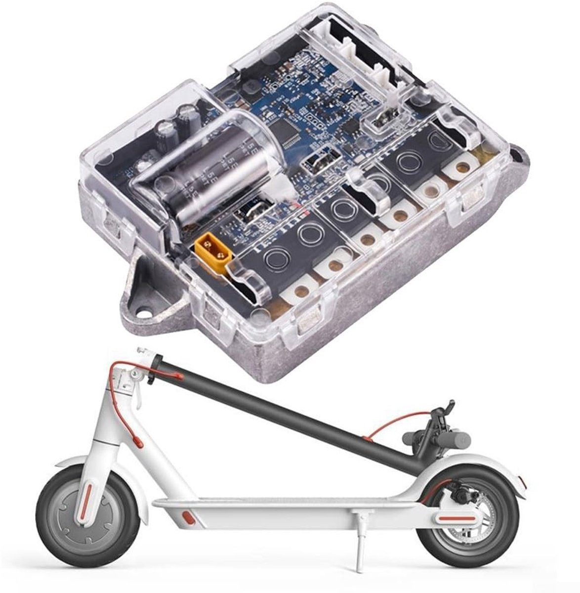 ONF3 - Hoofdprintplaat - Controller voor Xiaomi M365 - Duurzaam en praktisch - 12 x 8 x 5 cm - Elektrische scooter - Moederbord - Geschikt voor ...