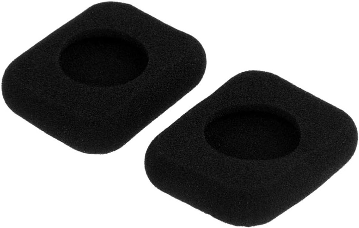 Vervangende Oorkussens voor Hoofdtelefoon - 2 Stuks Vierkante Spons Covers voor Comfort en Geluidsisolatie