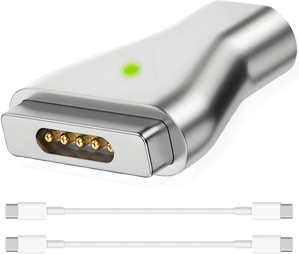 USB C naar Magnetische 2 Oplaadadapter - 100W Snellader voor MacBook Air/Pro