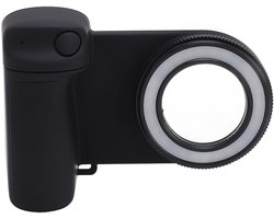 Smartphonehandgreep met Vullicht en Afstandsbediening – Niet-slip Grip voor Foto’s en Live Streaming