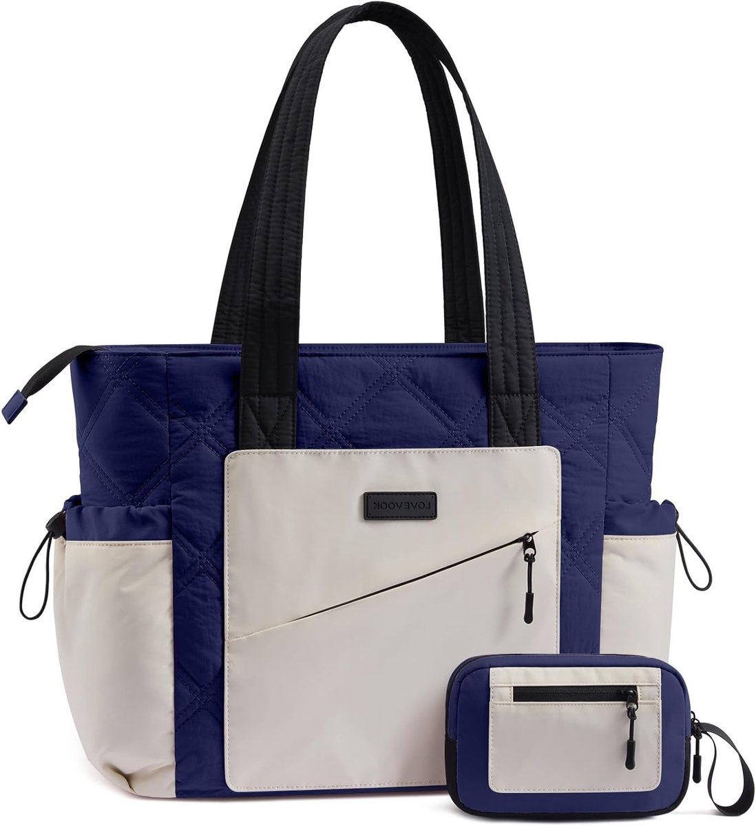 Grote shopper tas voor vrouwen, lichte werk- en laptoptas, ideaal voor school en kantoor