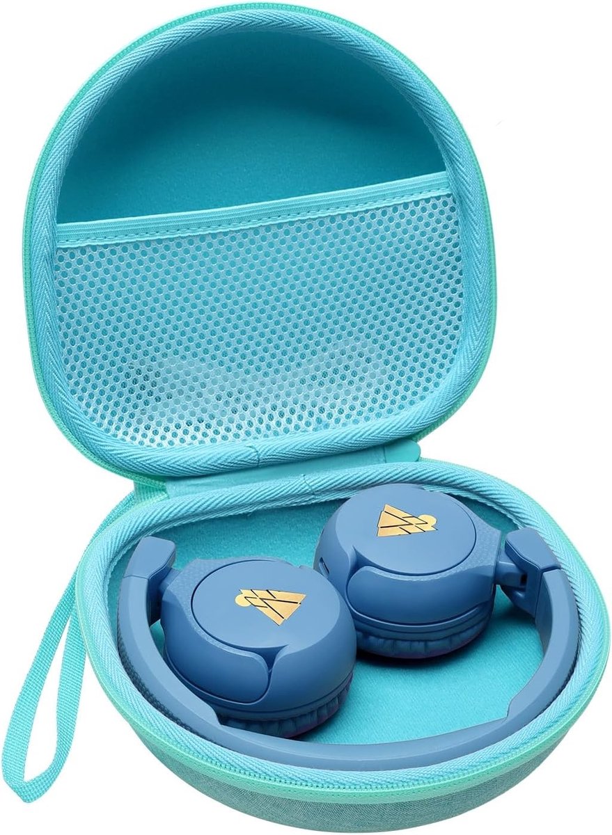 Beschermende Hoes voor iClever BTH22 / BTH18 Bluetooth Hoofdtelefoons - Duurzame Cover en Hardcase (Groen)