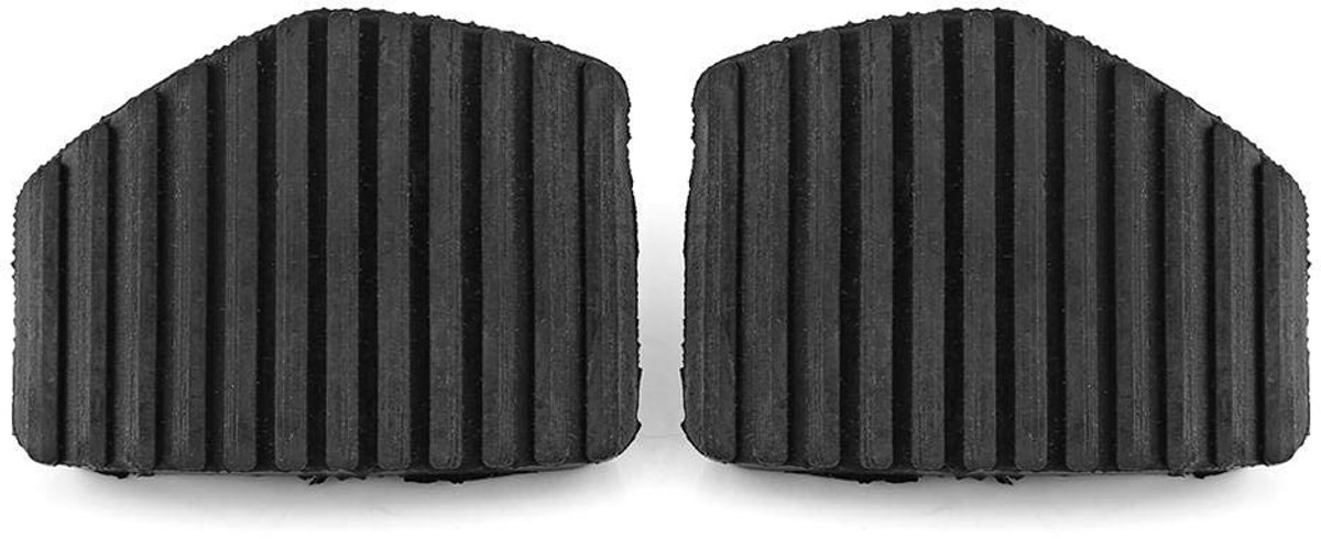 aladdien - Rubber Clutch Pedal - Pedal Covers Set - Bescherming en Grip - Geschikt voor Peugeot/Citroen - Rubber voor Voetsteun - Voor C3 C4 C5 C6 C8