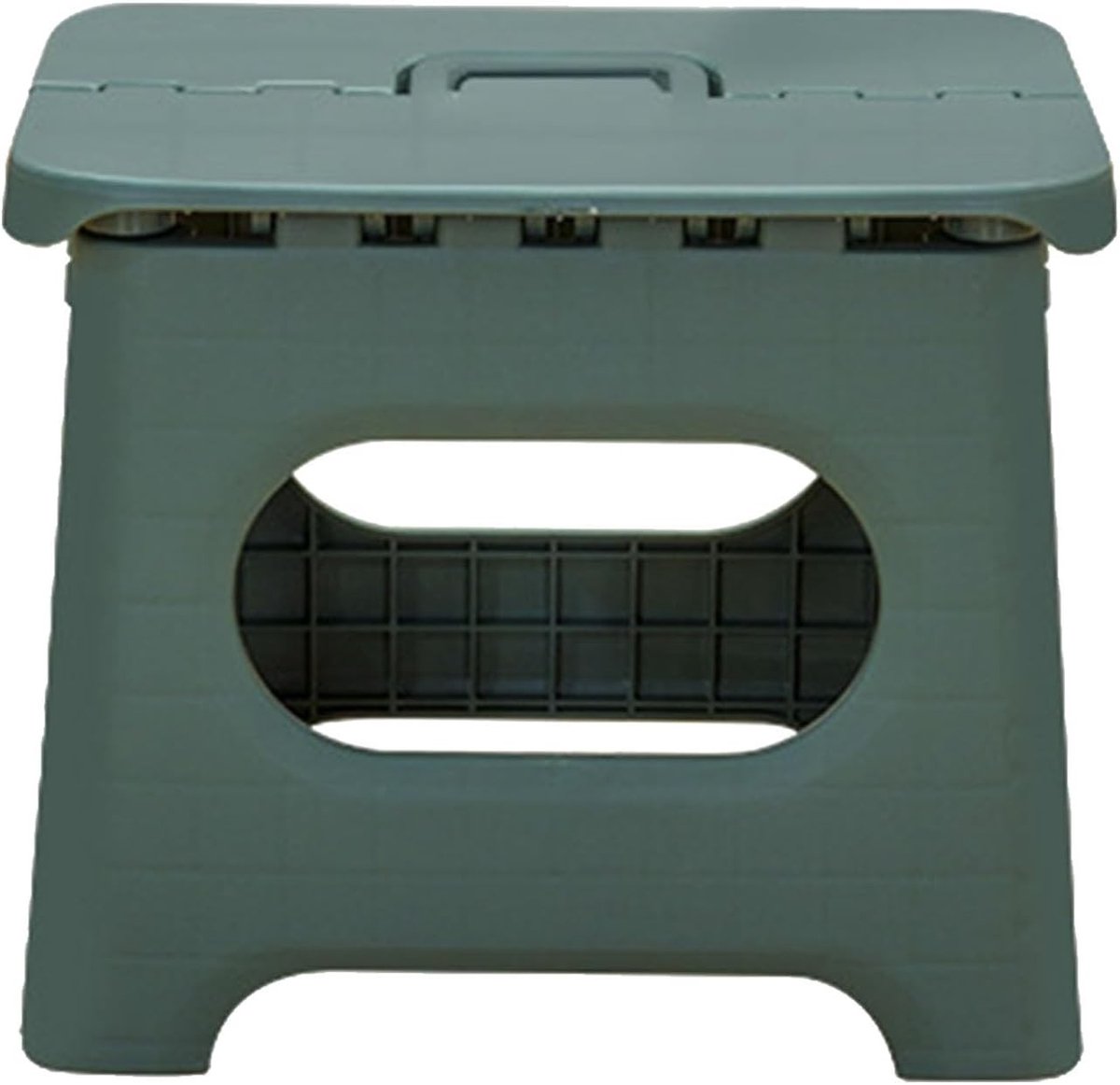 aladdien - Opvouwbare kruk - Kinderkruk - Draagbaar - Lichtgewicht - Kamperen - Picknick - Groen - Groot formaat - 100kg - Plastic