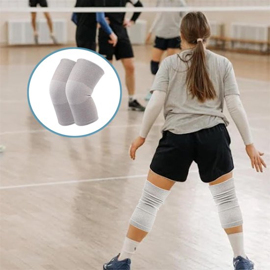 Kniebandage voor Sport en Activiteiten, Elastische Kniebrace voor Gewrichtspijn en Verstuikingen, Geschikt voor Mannen en Vrouwen (XL) — afbeelding 4