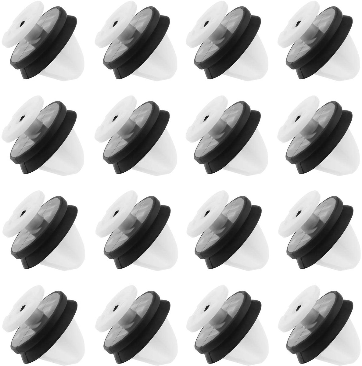 aladdien - Autodeurpaneel Trim Clips - 30 Stuks - Kunststof - Push Clips - Bevestiging voor Auto's - Geschikt voor Citroen en Peugeot