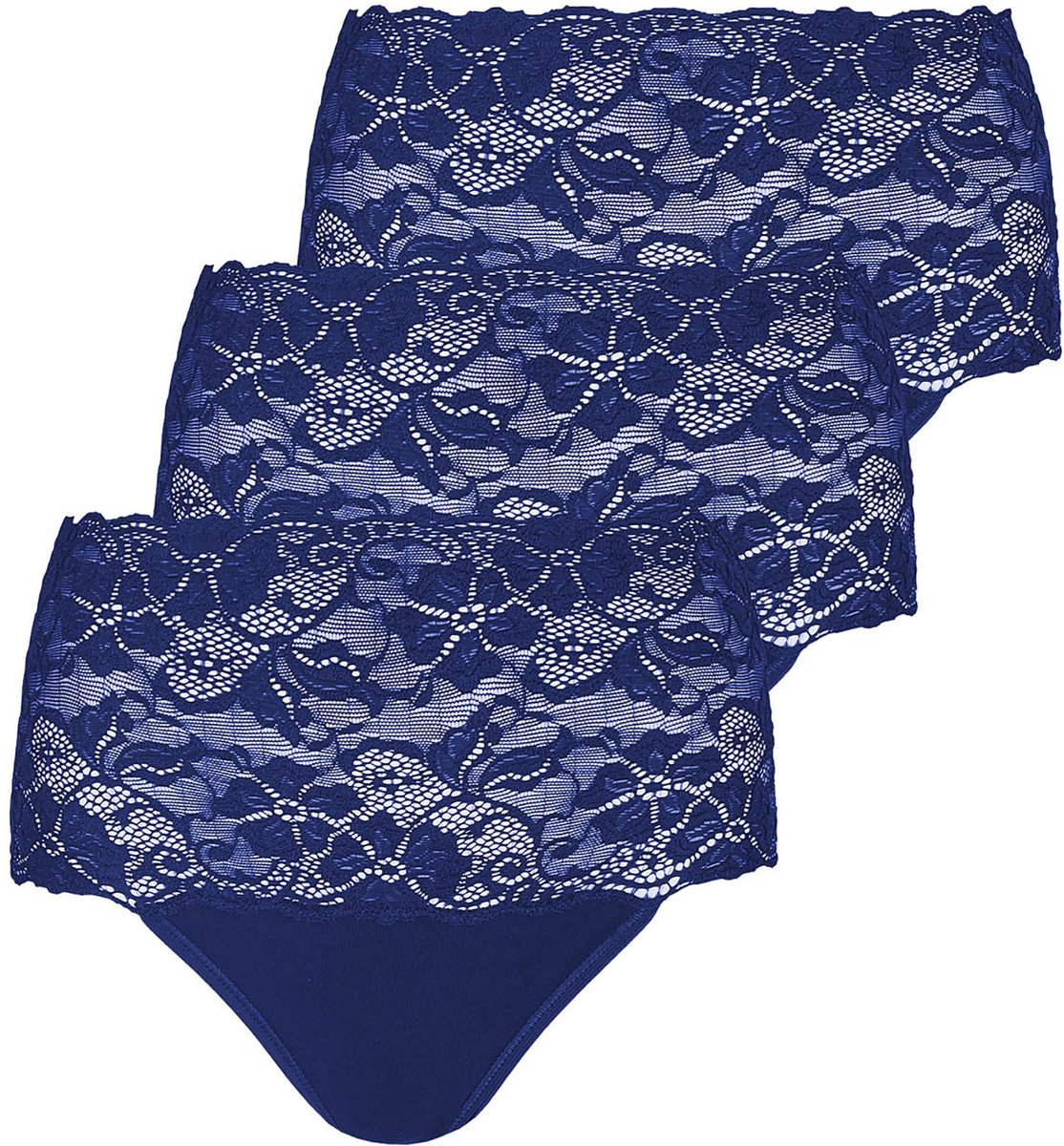3-pack dames tailleslip Fine Cotton