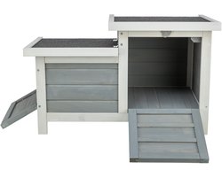 Trixie - Knaagdierhuis - Grijs / Wit - 70X45X43 cm