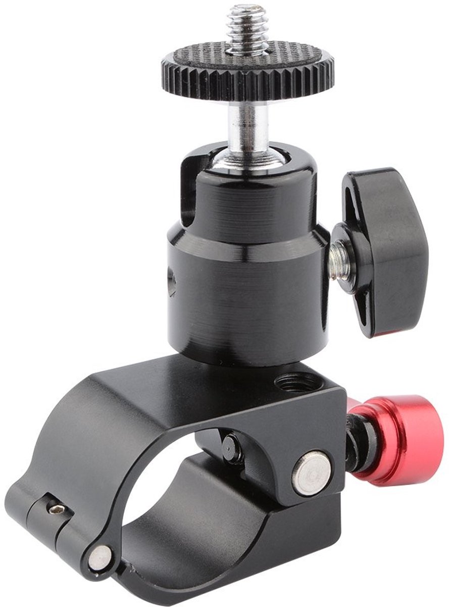 aladdien - Monitor Mount - Professionele stabilisator - Geschikt voor camera's - Verstelbaar - Robuust ontwerp - Ideaal voor filmmakers - Zwart