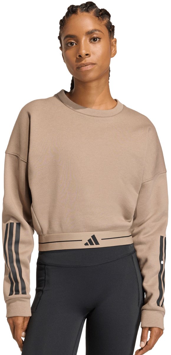 adidas Sweater Dames Hyperglam Beige