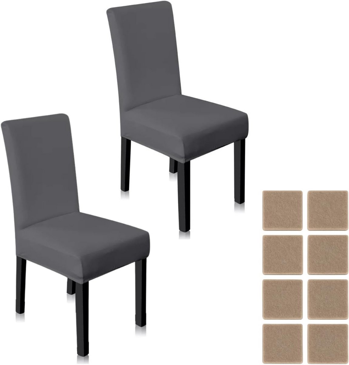Seat covers (2, Grey, Normal)