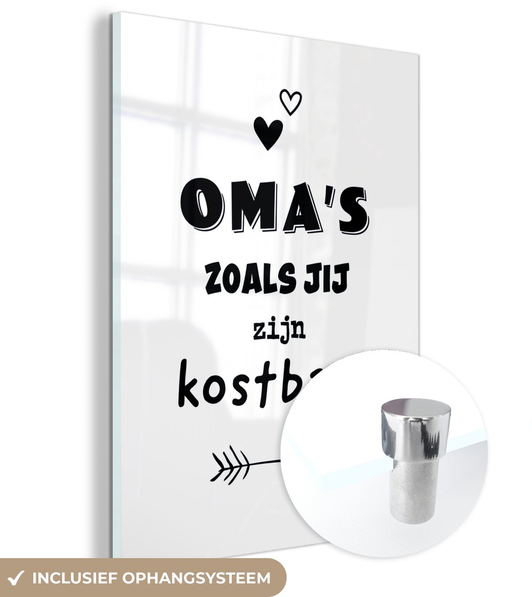 Moederdag - Oma - Zwart - Wit