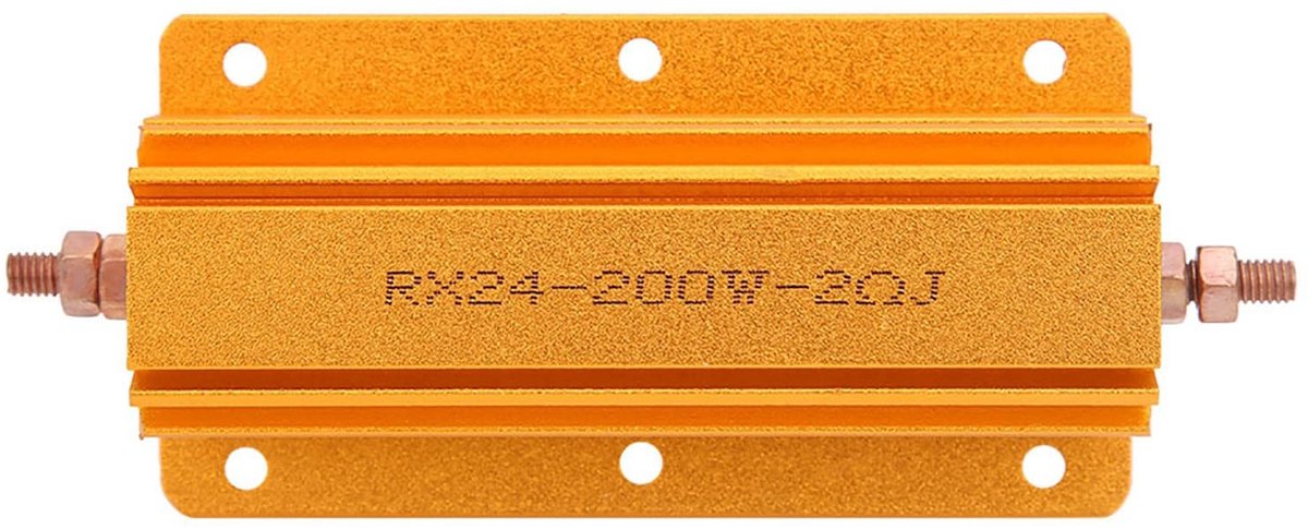 ONF3 - 200W 2R High Power Weerstand - Aluminium Voorzieningen - Hoge Betrouwbaarheid - Geschikt voor Voeding - Ideaal voor Lift en Podiumaudio