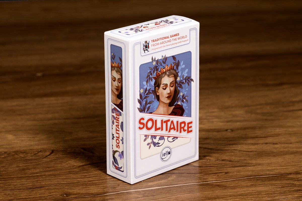 Asmodee kaartspel Solitaire educatief strategiespel 54 kaarten.