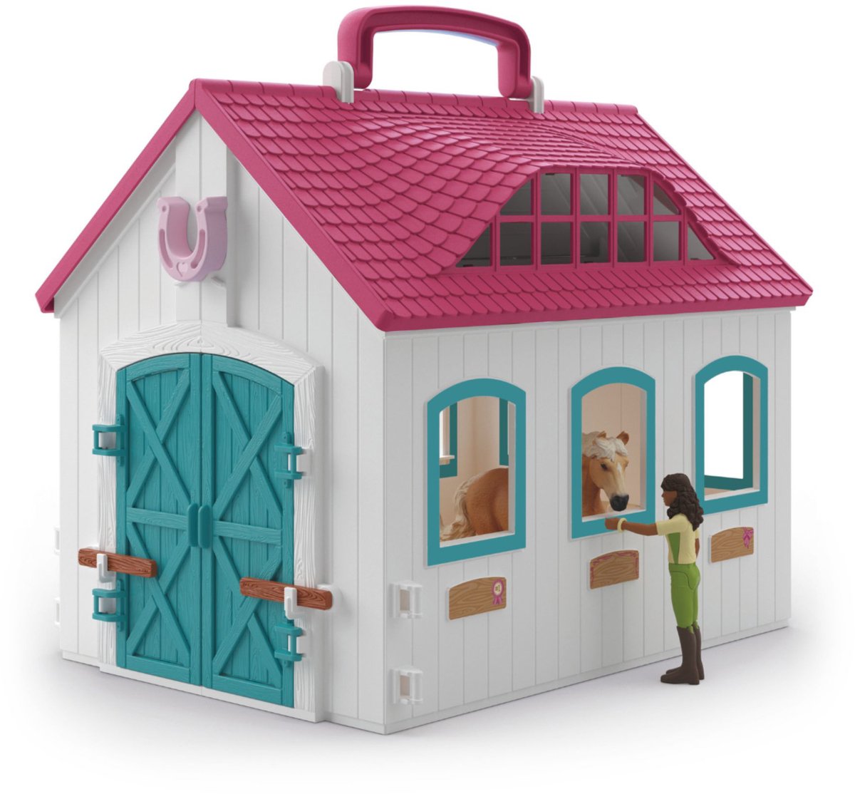 schleich HORSE CLUB - Open stal - 42703 — afbeelding 8