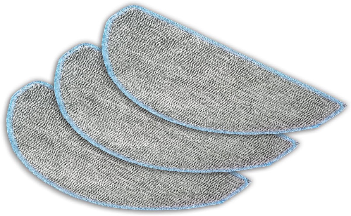 (Set van 3) Set dweildoeken geschikt voor Roomba 104 Q052020 Q0120 Y0140, geschikt voor iRobot Roomba Vacuum 2 Essential robotstofzuiger, de 2-in-1 stofzuiger-dweil, de Roomba 105 Combo, de Y0110 Q011, dweildoeken