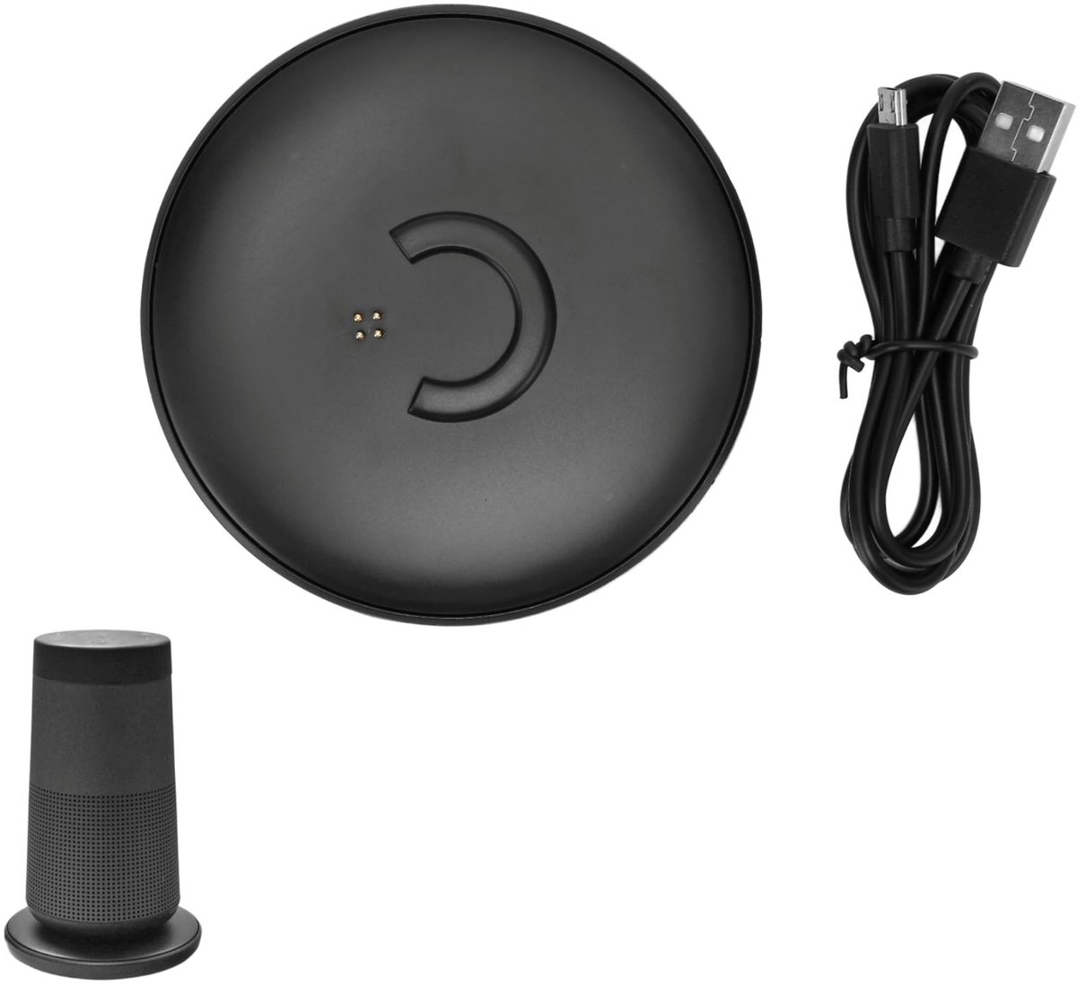 ONF3 - Oplaadhouder voor Revolve - Oplaadstation Bluetooth-luidspreker - Perfecte compatibiliteit - Cilindrisch - Vervangend oplaadstation - Inc...
