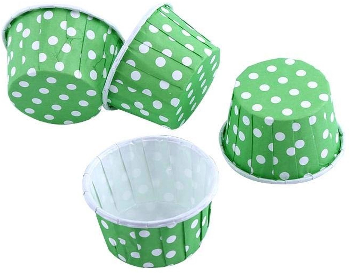 aladdien - 100 Stuks Mini Papieren Vormpjes - Cupcake Bakvormpjes - Hittebestendig en Voordelig - Meer Kleurige Muffinvormpjes - Ideaal voor Feestje..