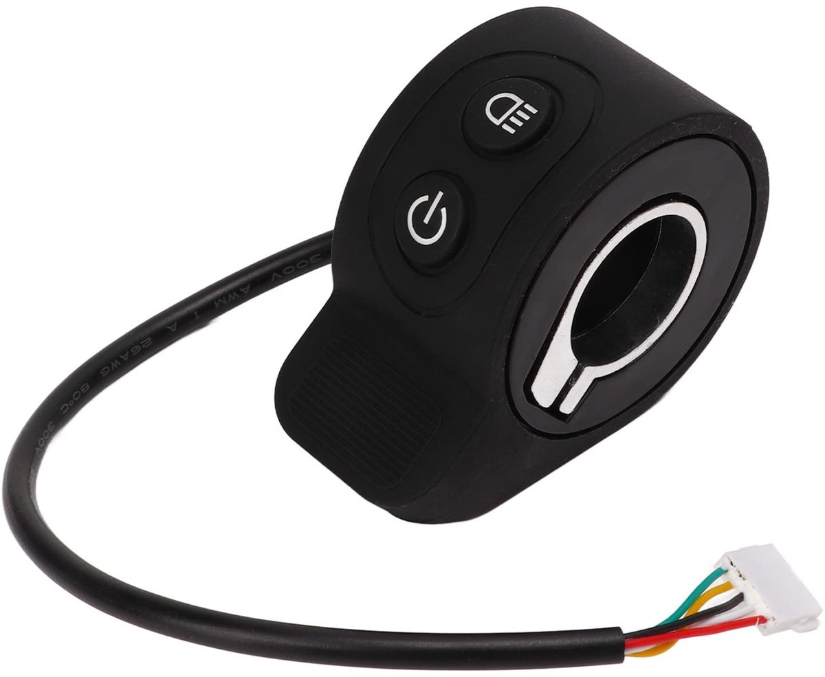 Scooter Finger Throttle Accelerator - Zwarte Non Slip ABS Waterdichte Versnelling