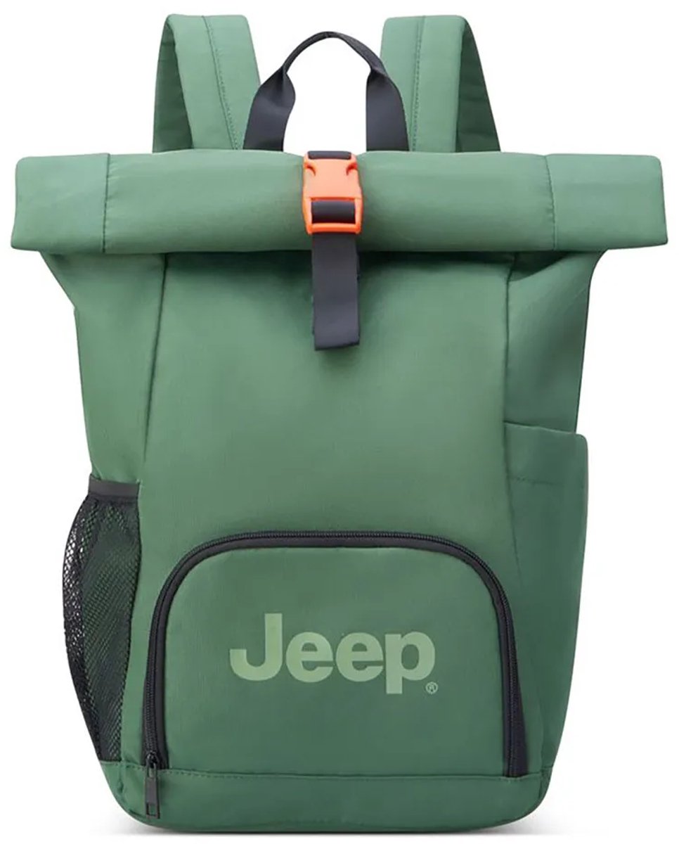 Jeep J0374762003 Rolltop 22l Rugzak Groen XS