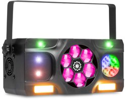 Discolamp - Fuzzix Stellar2 LED partylight - Multi DJ effect - RGBW LED’s, gobo’s en stroboscoop