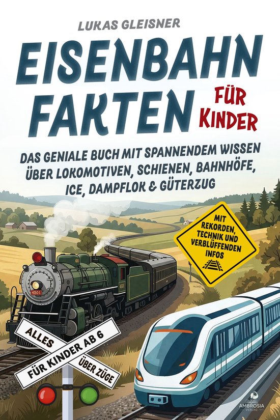 Eisenbahn Fakten für Kinder - Alles über Züge für Kinder ... - cover