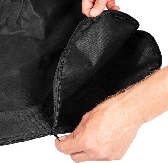 Elektrische Bladzuiger - Tuinstofzuiger Bladblazer - Tuin Schoonmaken - Zuig Blaas Haksel - 45 Liter Zak - Oranje — afbeelding 2