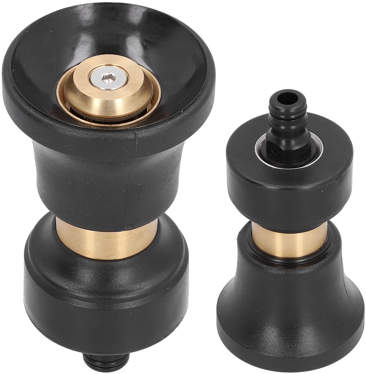 aladdien - Car Wash Hose Nozzle - Hoge Druk Spuitmond - Ideaal voor Auto Reiniging - EU Type - Water Sprayer - Geschikt voor Tuin en Auto - Metaal