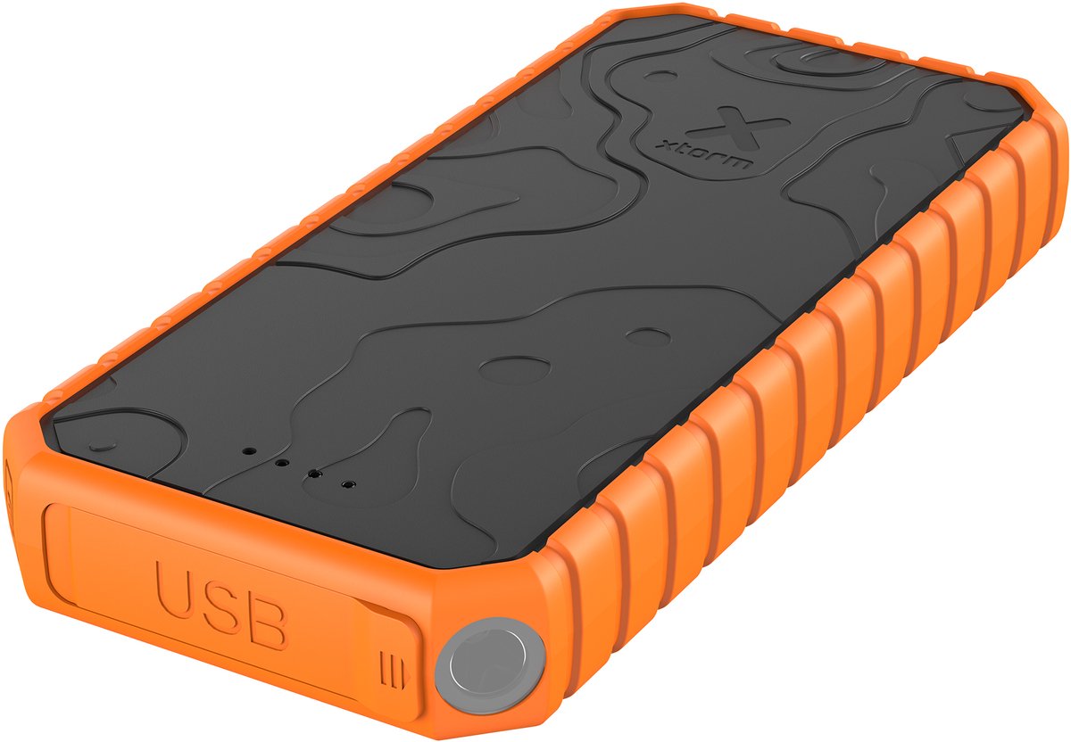 Xtorm Rugged Powerbank 20000mAh Waterdicht Oranje - afbeelding 2