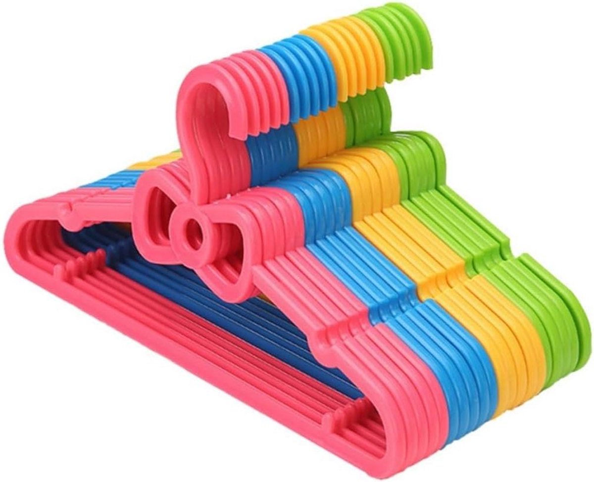 Baby Kledinghangers - Kinderhangers - Kleding Opbergen - Gladde Afwerking - 10 Stuks - Groen