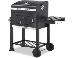 1164 Toronto Click Grillwagen, houtskoolgrill, model 2019, antraciet/roestvrij staal