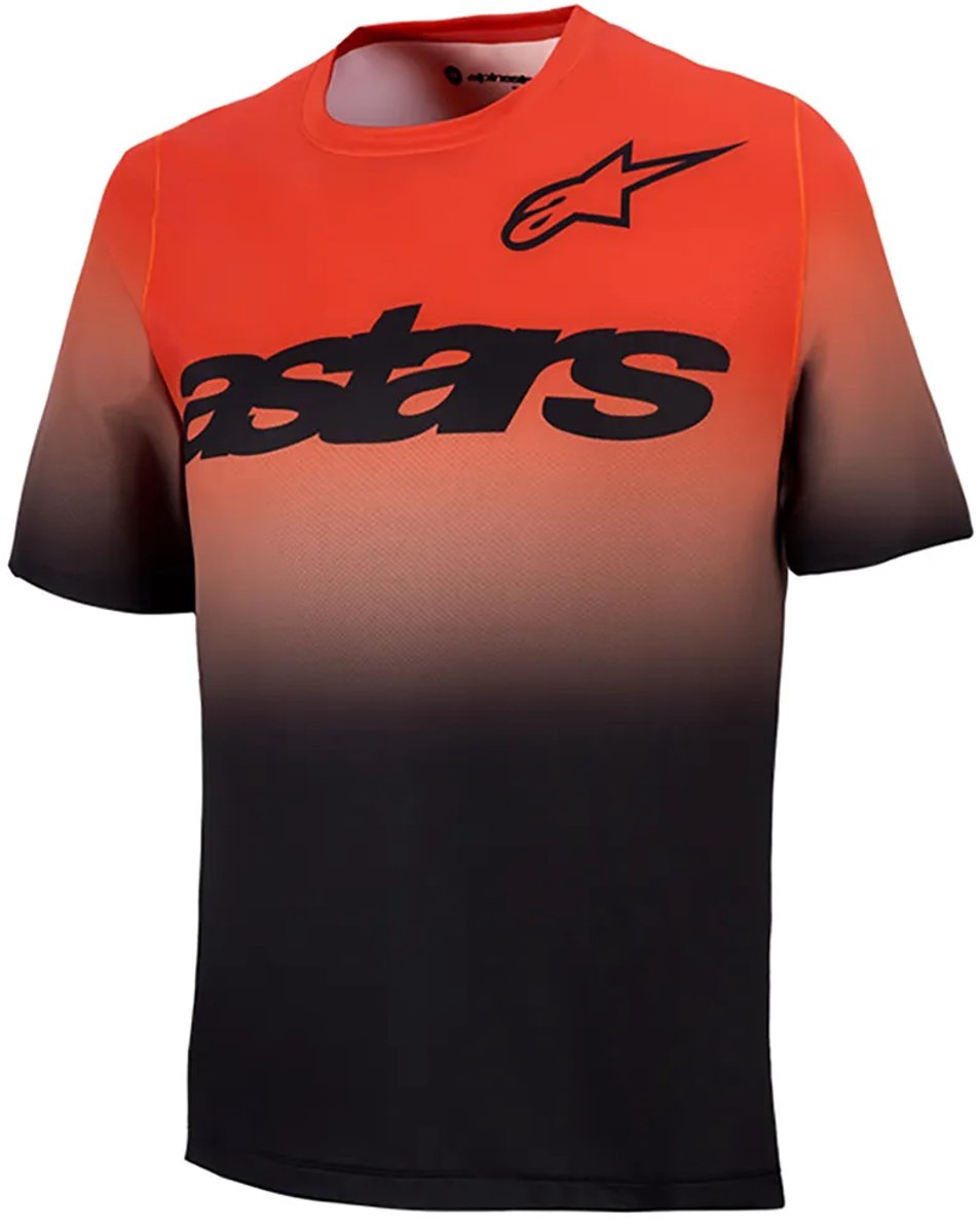 Alpinestars Bicycle A-dura Astars 2.0 Korte Mouw Enduro Trui Oranje L Man