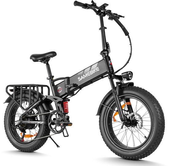 Elektrische Fatbike SAMEBIKE RS-A02 Pro 48V 15Ah Accu 20×4 Inch Banden 110 km Bereik Opvouwbaar Schijfremmen