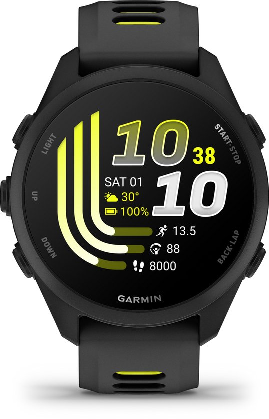 Garmin Forerunner® 170 - GPS hardloophorloge - Garmin Pay - 42,6 mm - Zwart