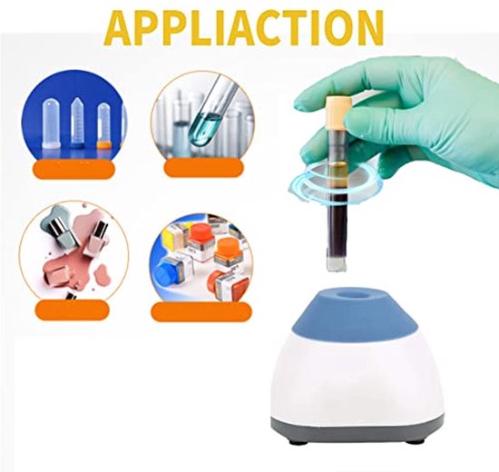 Mini Vortex Mixer Laboratorium Mengmachine 3000RPM van Merkloos — afbeelding 2